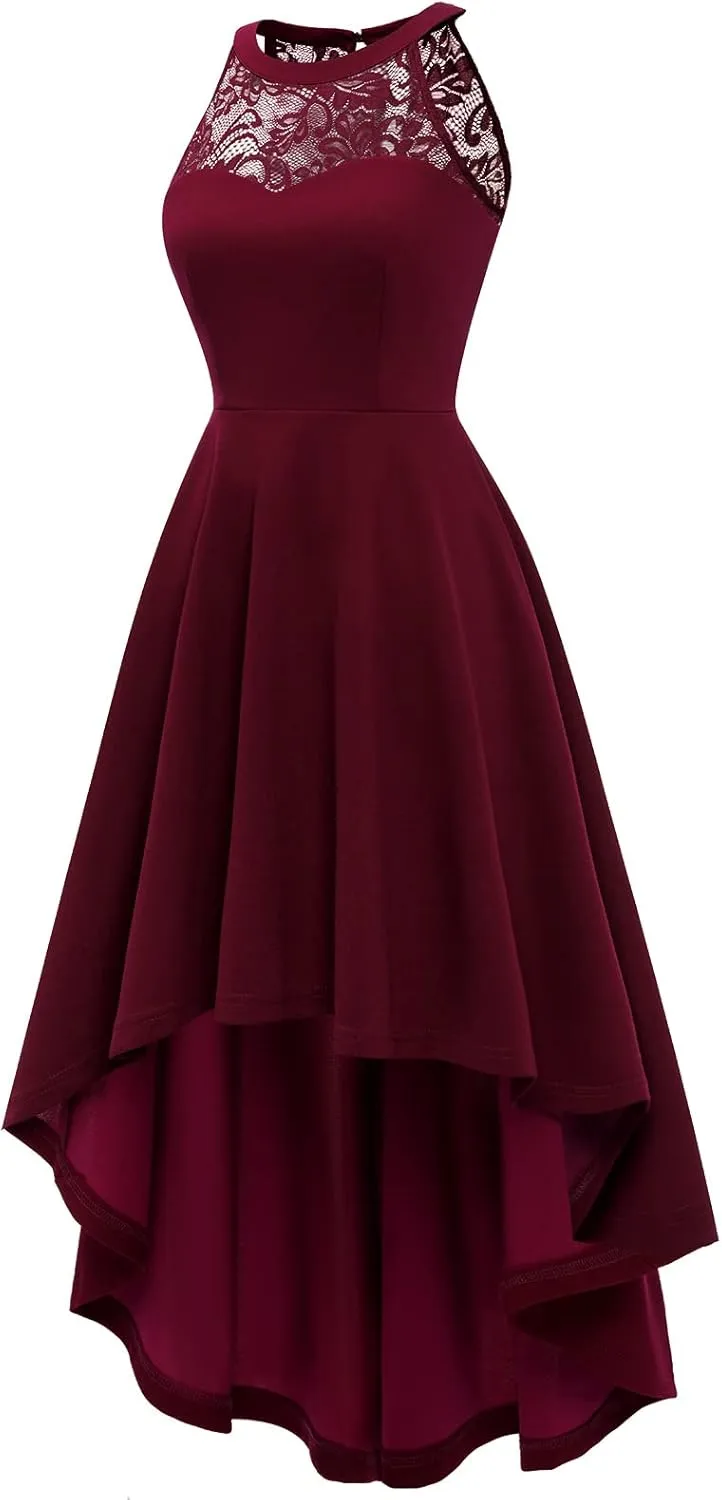 Bbonlinedress Womens Cocktail Dress Hi Lo Formal Evening Paty Wedding Guet Bridesmaid Dresses