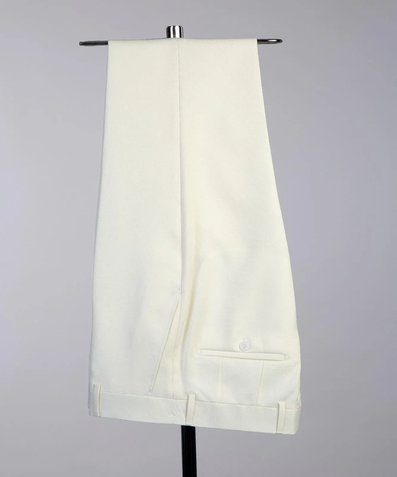 Cream cambridge tuxedo suit