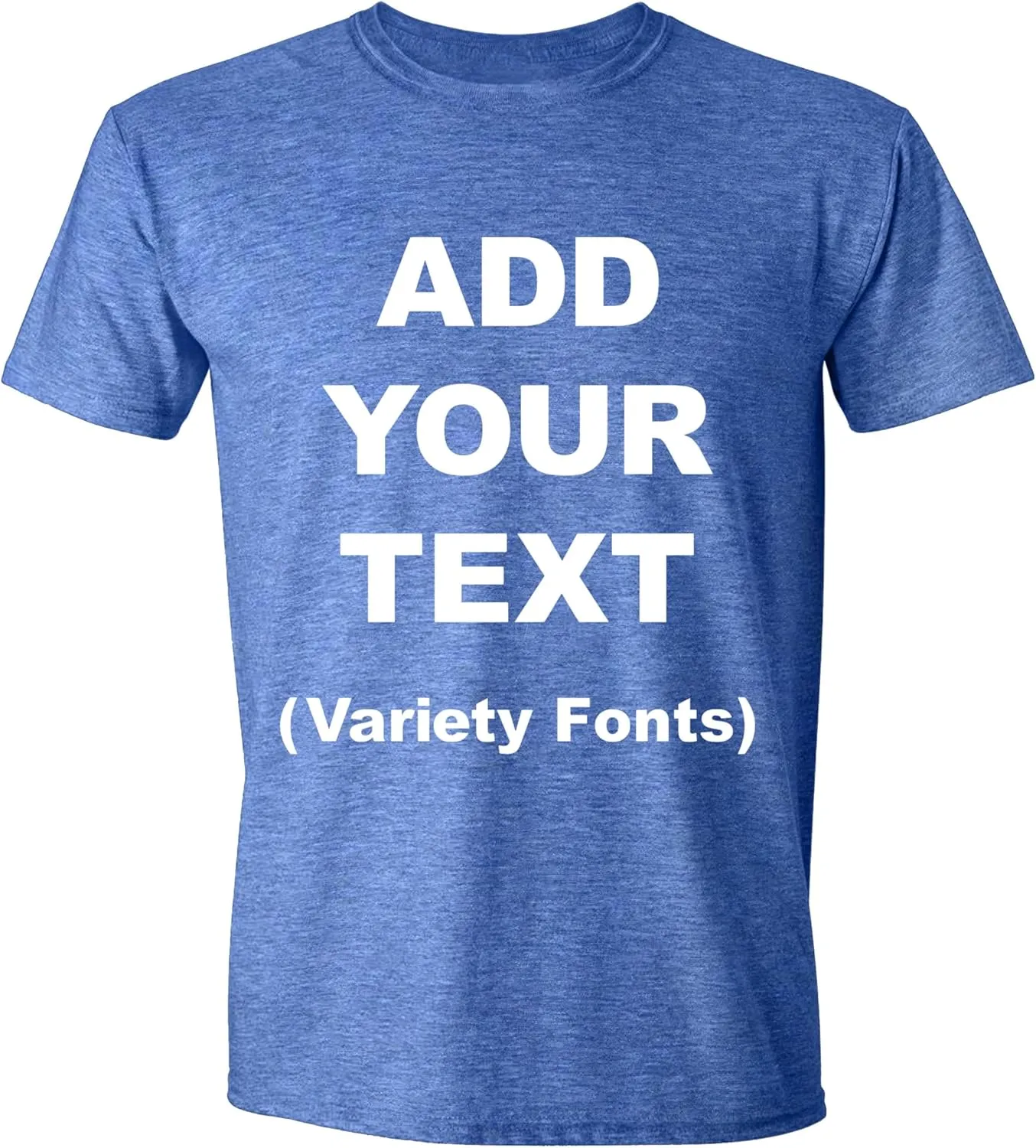 Custom T-Shirt Add Your Text for Men & Women Unisex Personalized Shirt