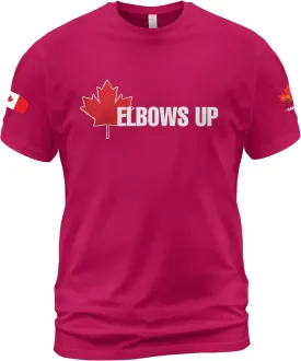 Elbows Up Canada T-Shirt True North Strong and Free Canadian Shirt Unisex Tee Men and Women