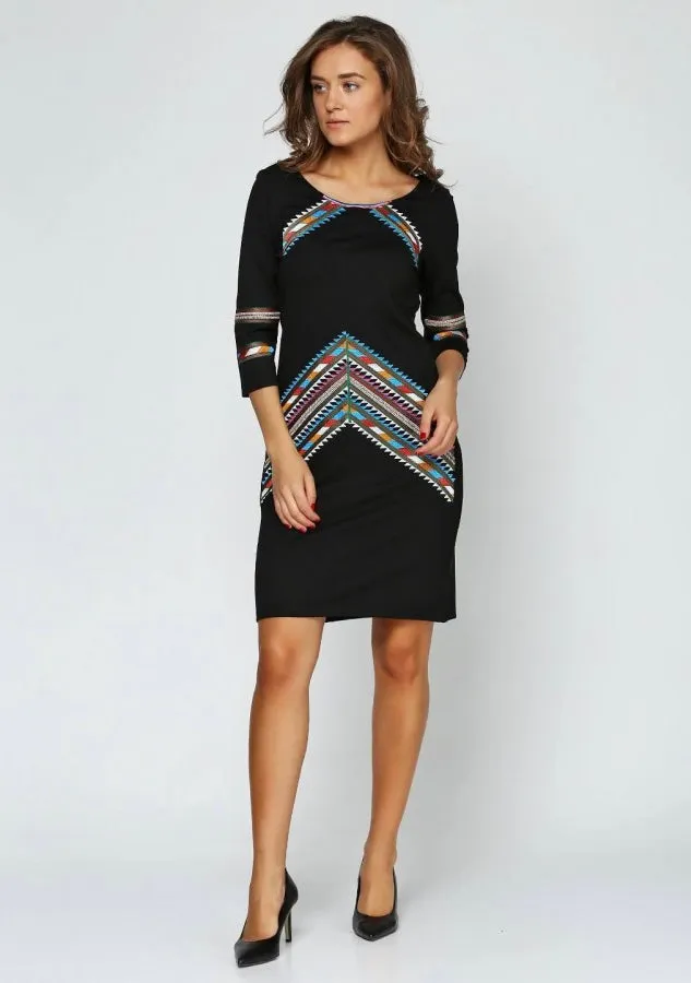 Embroidered Dress "Carpathian"