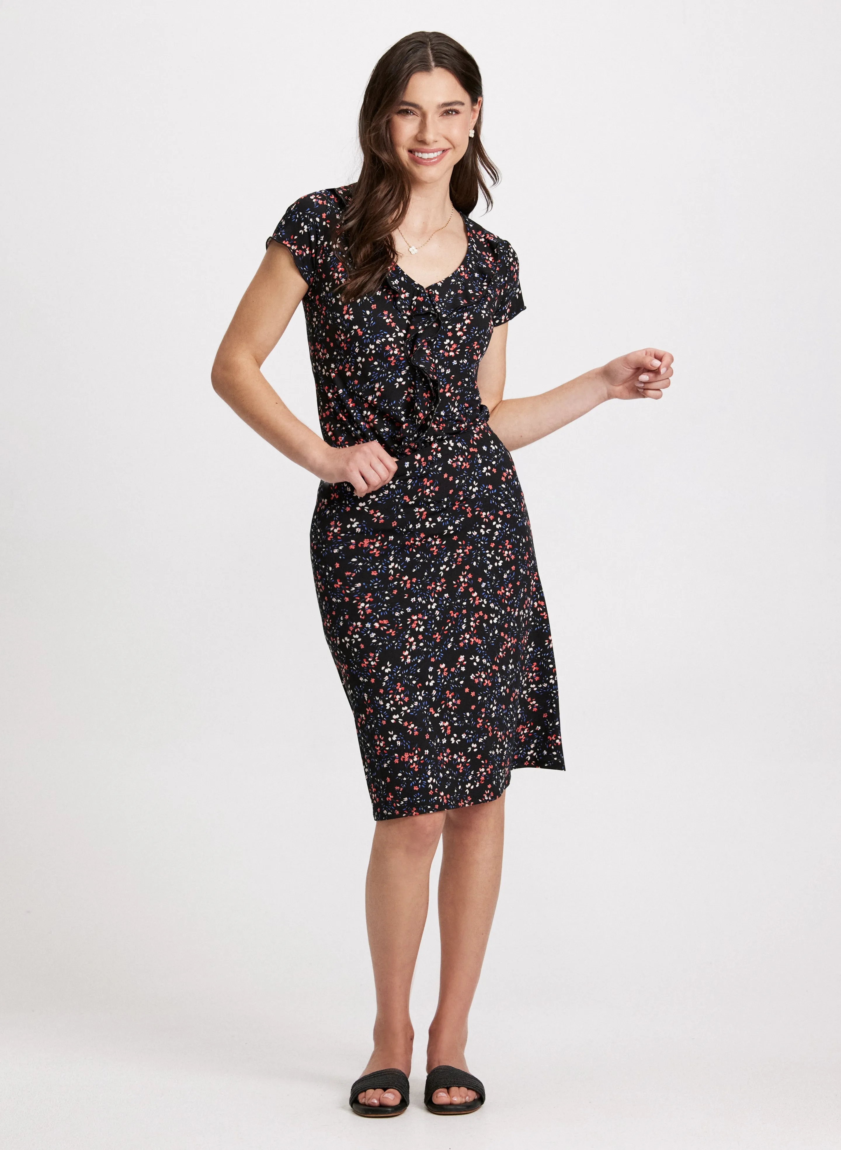 Floral A-Line Skirt