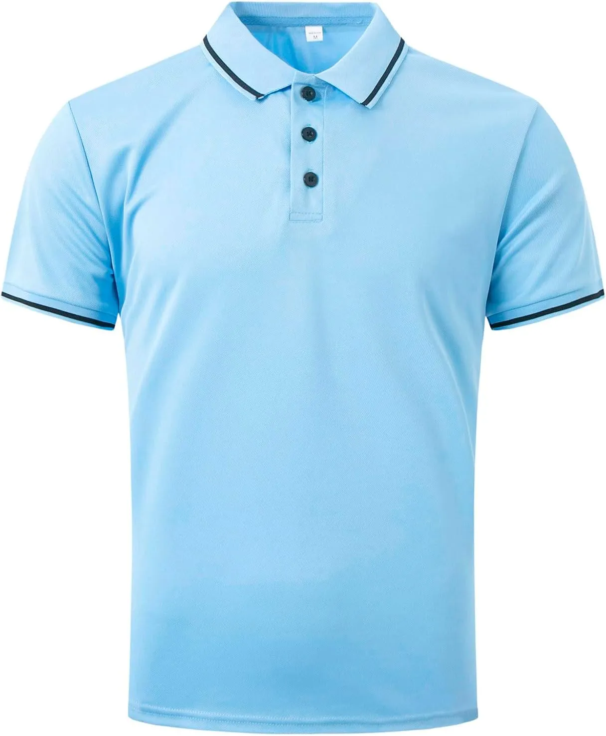 generic Mens Casual Short Sleeve Golf Polos Shirts Stylish Men Dress Tshirts Business Guys Summer Tops Clothing Regular Fit