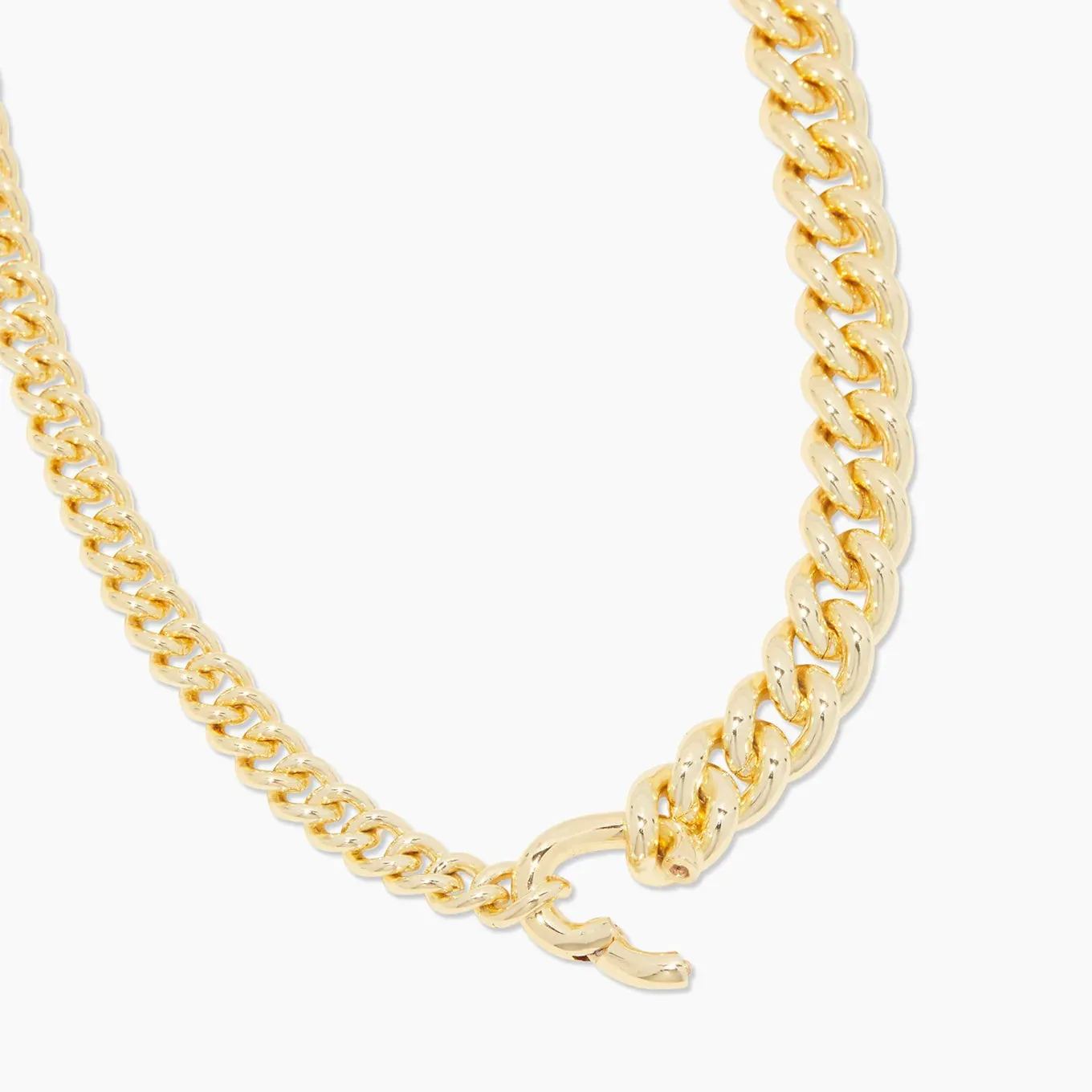 Gorjana Lou Link Asymmetrical Necklace