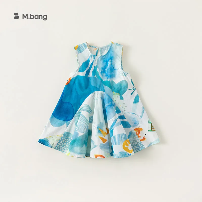 Graffiti A-Line Skirt Dress