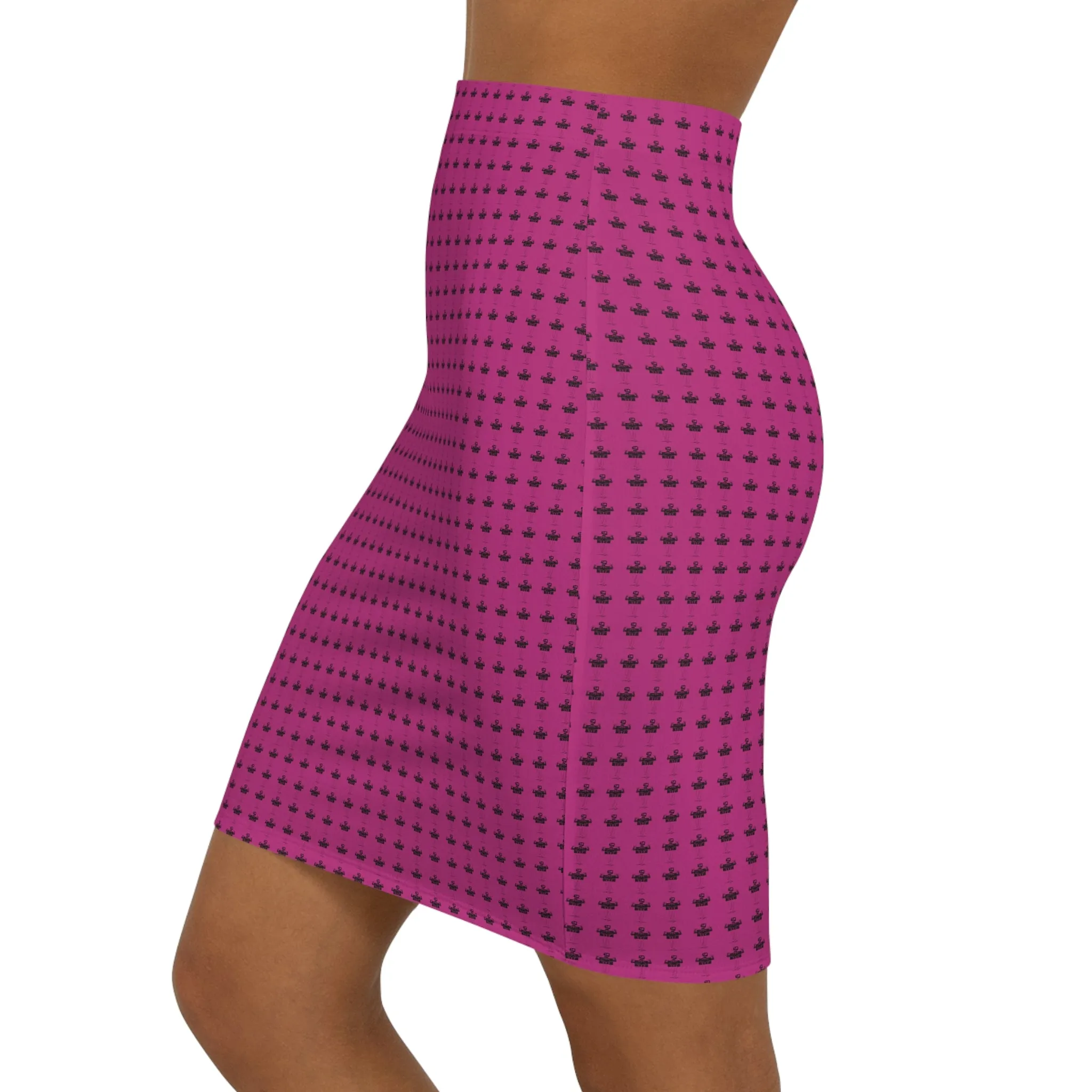 OWN MAN Women's Mini Skirt Pink