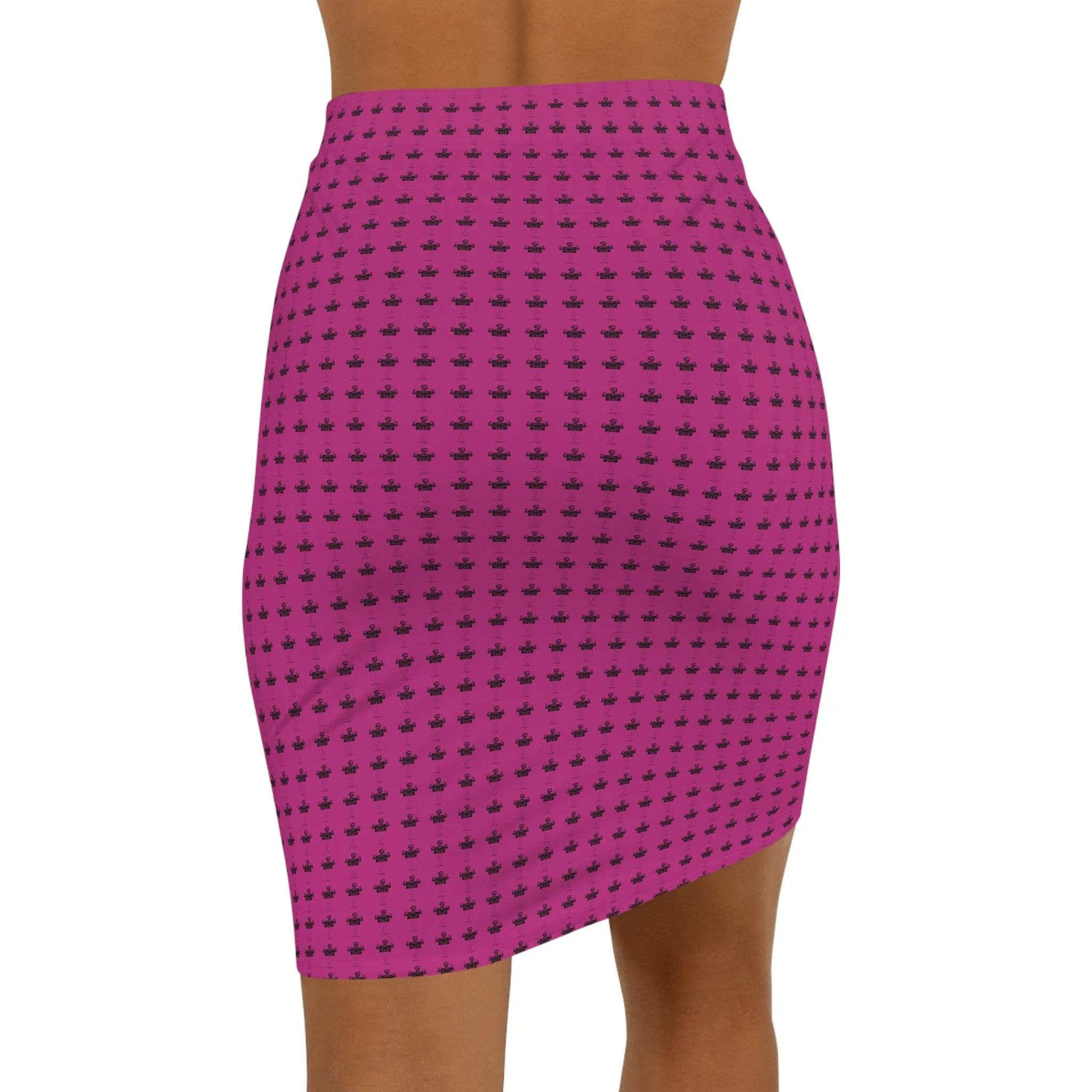 OWN MAN Women's Mini Skirt Pink