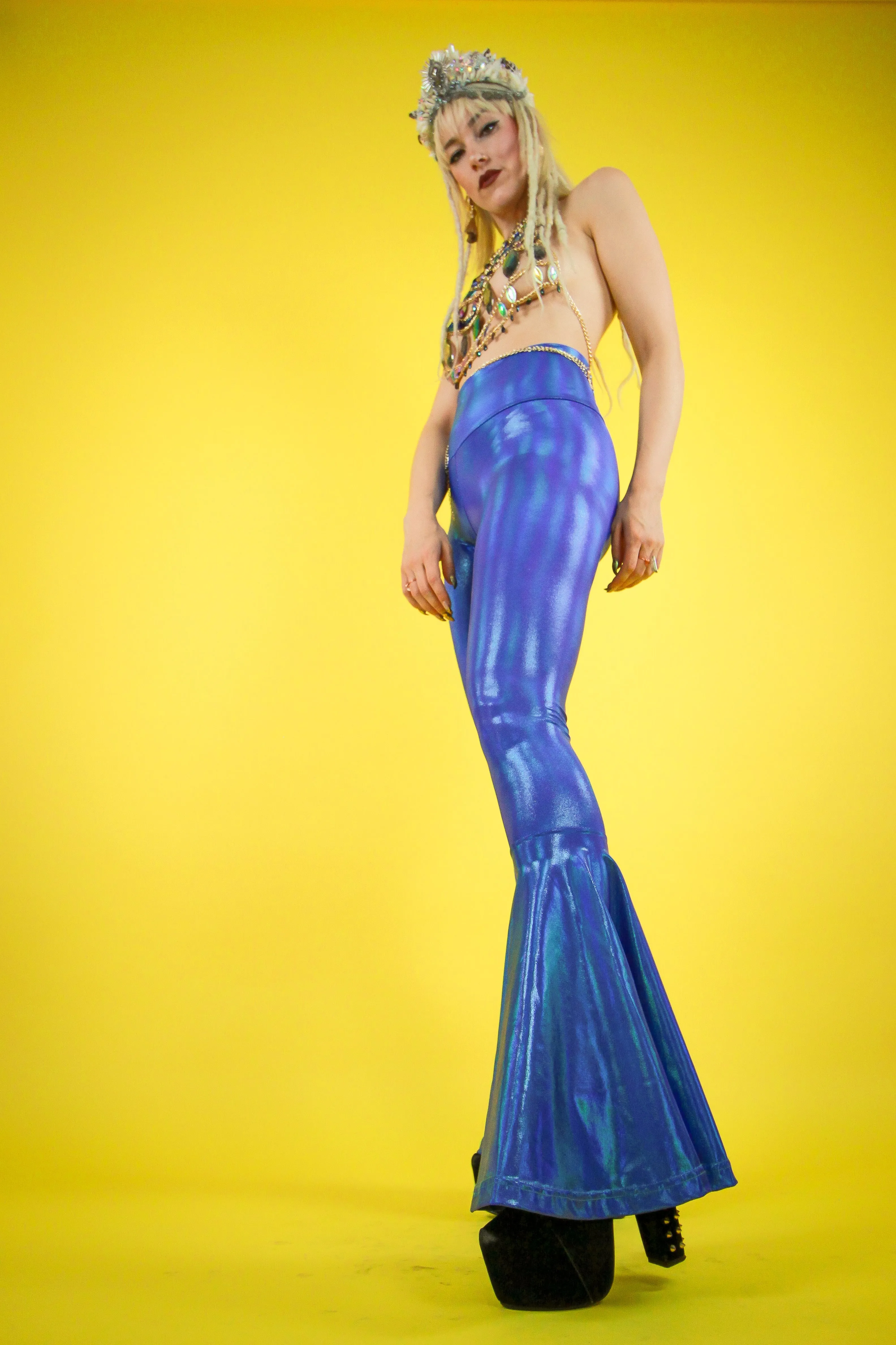 Periwinkle Bell Bottoms