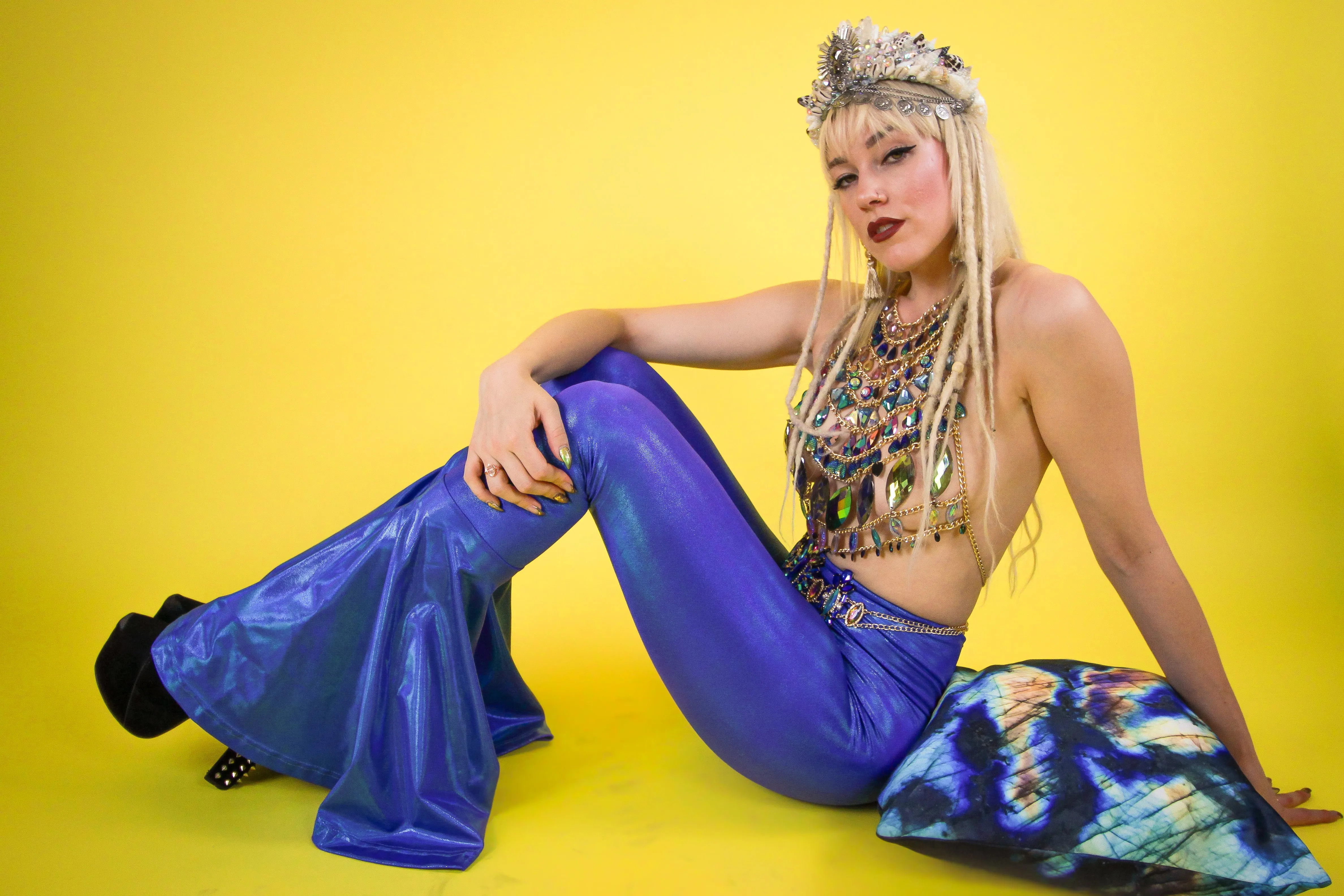 Periwinkle Bell Bottoms