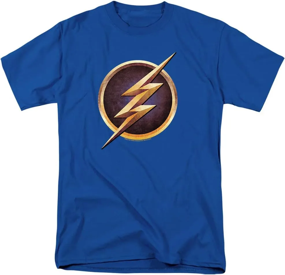 The Flash TV Series Logo Maroon T Shirt