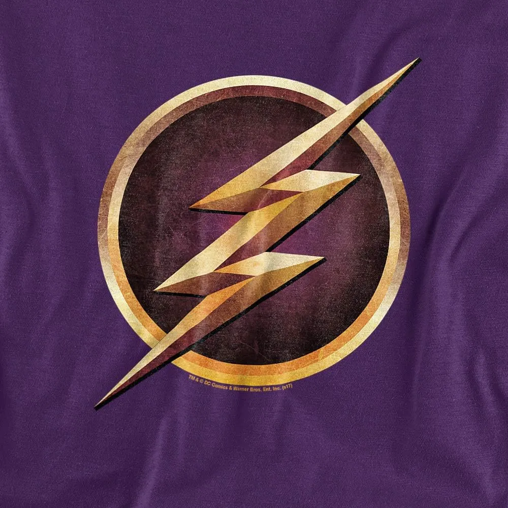 The Flash TV Series Logo Maroon T Shirt