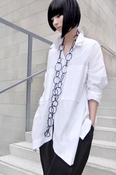THE KALIYANA SUIT in Black Tokyo & White Carnaby