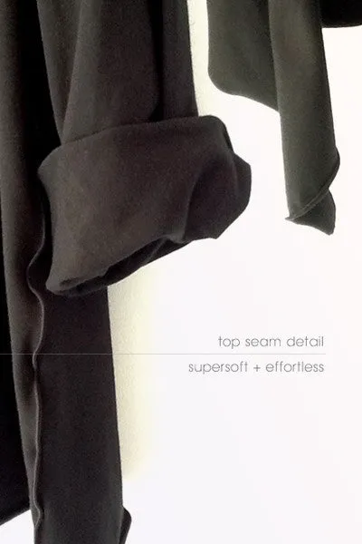 THE KALIYANA SUIT in Black Tokyo & White Carnaby
