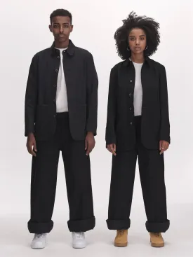 UNISEX PAINTER SUIT - BLACK.