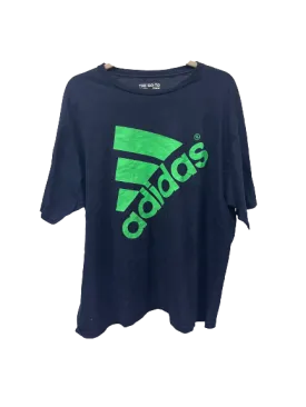 Vintage Adidas Navy Blue T-shirt X Large