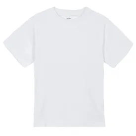 White Classic Short Sleeve Tee Shirt