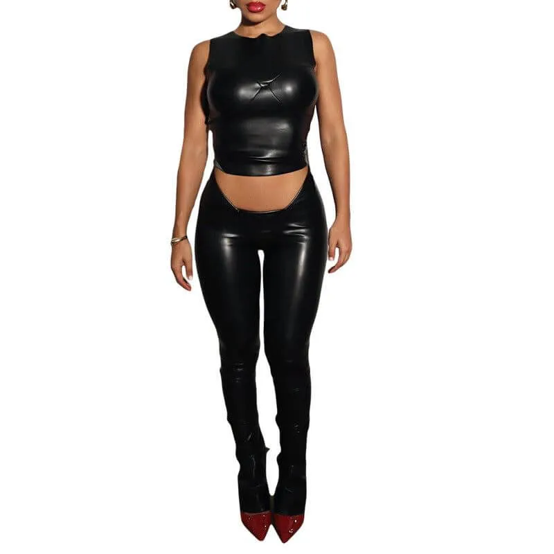 Women's Clothing Fashion Street Round Neck Suit