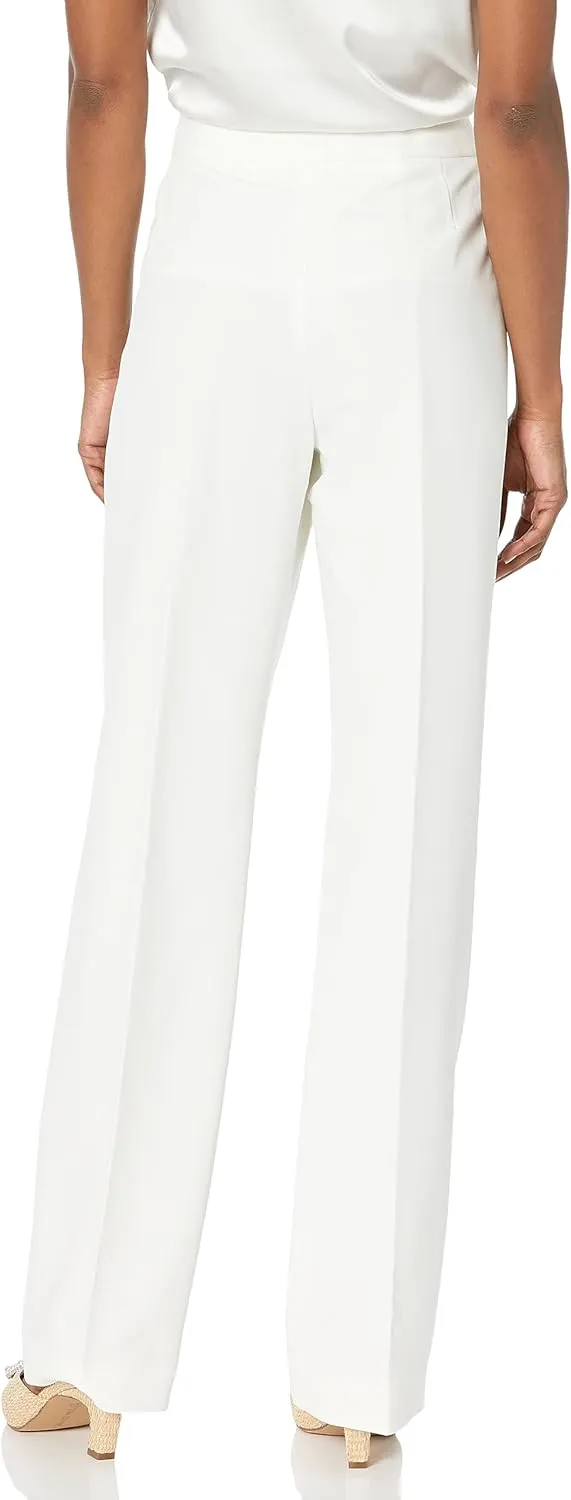 Women's Contrast Lapel Jacket/Pant Suit