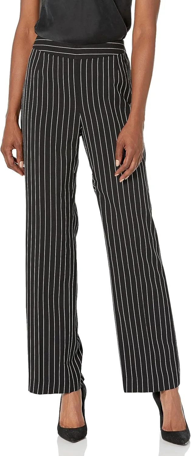Women's Pinstripe 2 Button Jacket/Pant Suit