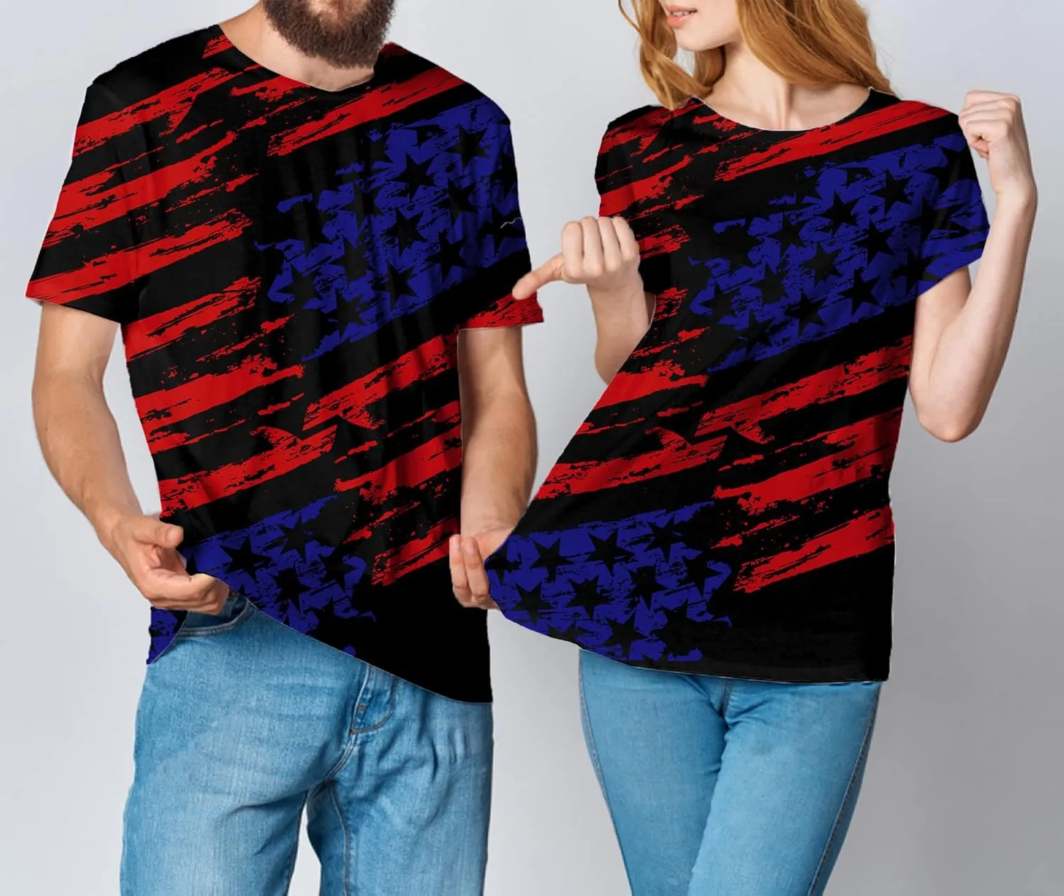 Yasswete Men and Women Shirts Unisex 3D Fashion Printed Shirts for Adults Short Sleeve Top T-Shirts
